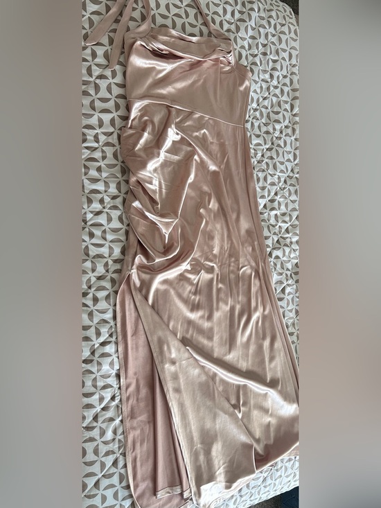 SHEIN Dresses & Skirts - SHEIN Blush Satin Slip Dress